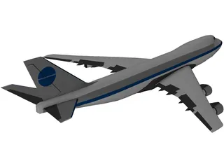 Boeing 747 3D Model