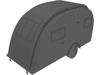 Carlight Caravan 3D Model