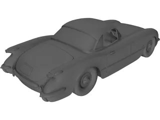 Chevrolet Corvette 454 3D Model