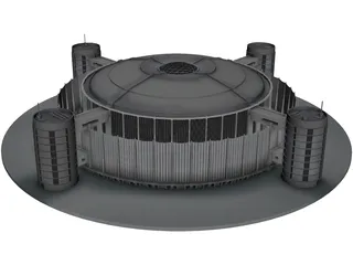 Factory 3D Model