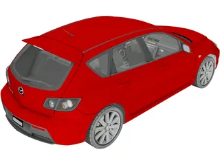 Mazda 3 3D Model