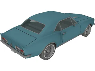 Chevrolet Camaro SS (1967) 3D Model