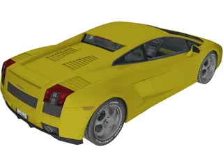 Lamborghini Gallardo 3D Model