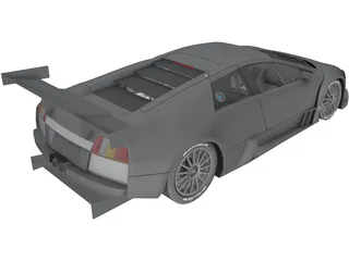 Lamborghini Murcielago R GT 3D Model