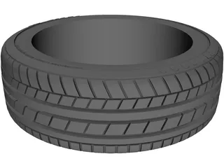 Tire Univesal 15 inch 3D Model