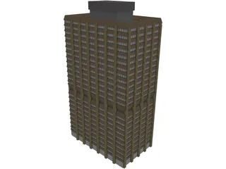 Oxford Street Office Building 3D Model