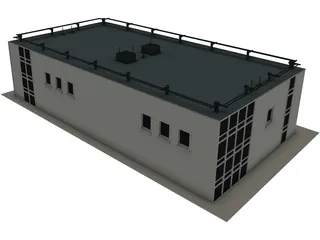 Small Office 3D Model