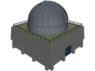 Observatory 3D Model