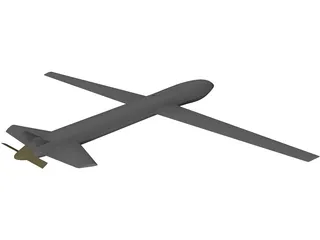 Eagle Airplane 3D Model