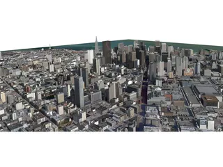 San Francisco City 3D Model