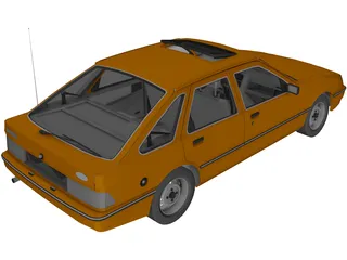 Ford Sierra 3D Model