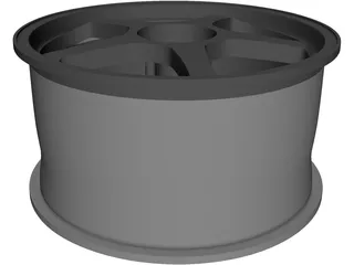 Wheel Enkei JSM 3D Model