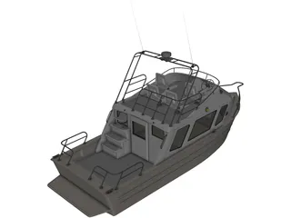 Fishing Boat 3D Model