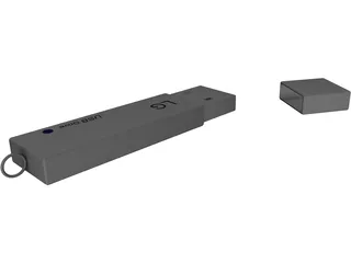 LG USB Drive 3D Model
