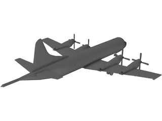 Lockheed P-3K Orion (RNZAF) 3D Model