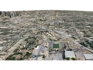 Dallas City 3D Model