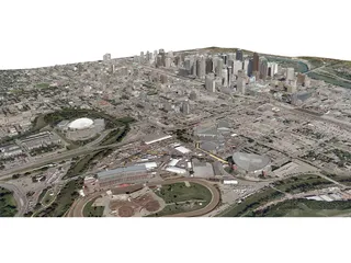 Calgary City 3D Model