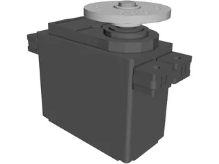 Hitec HS-322HD Servo 3D Model