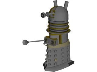 Dalek 3D Model