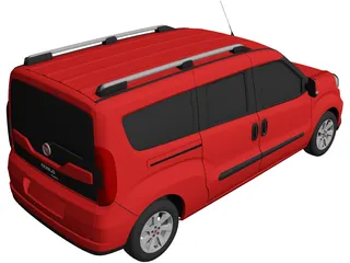 Fiat Doblo Maxi (2015) 3D Model