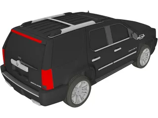 Cadillac Escalade Platinum (2012) 3D Model