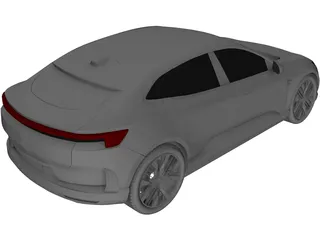 Polestar 4 (2024) 3D Model