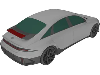 Hyundai IONIQ 6 3D Model