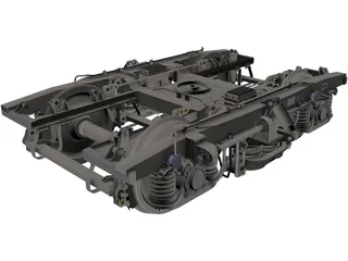 Bogie Minden-Deutz 3D Model