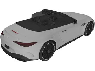 Mercedes-AMG SL63 (2022) 3D Model