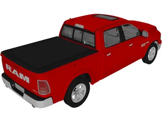 Dodge Ram Laramie (2017) 3D Model