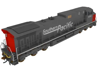 Southern Pacific C44-9W 3D Model