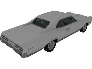 Pontiac GTO (1967) 3D Model