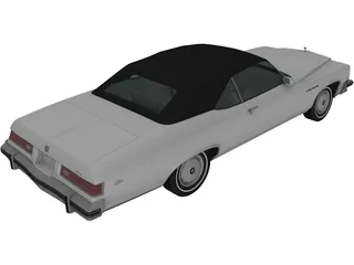 Buick Lesabre Convertible (1975) 3D Model