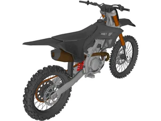 Honda CRF450 3D Model