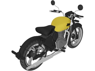 Royal Enfield Classic 350 3D Model