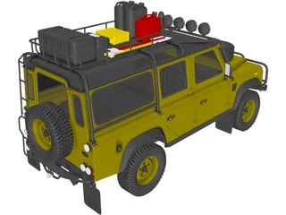 Land Rover Expedition (2012) 3D Model