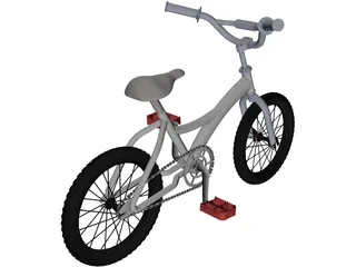 BMX Bike 3D Model