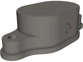 Gear Motor Pump 3D Model