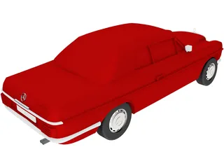 Mercedes-Benz 230 [W114] (1968) 3D Model