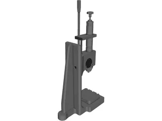 Spring Impact Press 3D Model