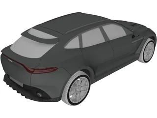 Aston Martin DBX (2020) 3D Model