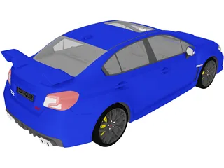 Subaru WRX STI [S209] (2019) 3D Model