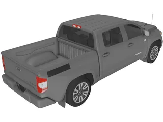 Toyota Tundra TRD (2018) 3D Model