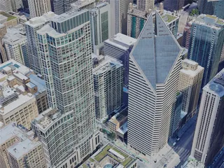 Chicago City, USA (2023) 3D Model