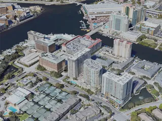 Tampa City, USA (2023) 3D Model