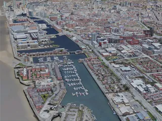 Liverpool City, UK (2023) 3D Model