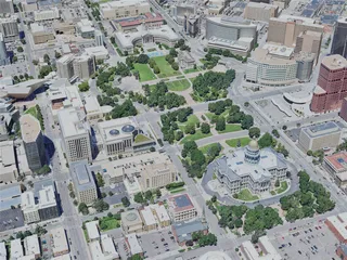 Denver City, USA (2023) 3D Model