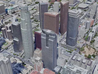 Los Angeles City, USA (2022) 3D Model