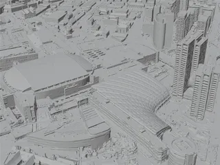 Manchester City, UK (2023) 3D Model