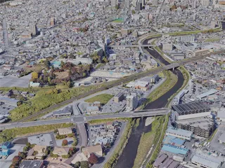 Utsunomiya City, Japan (2022) 3D Model